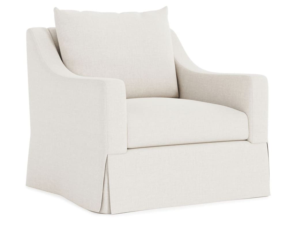 Grace Slipcover Swivel Chair | Furniture Row