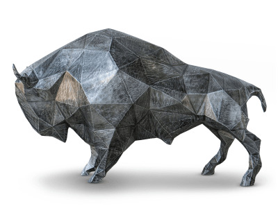 Product page for American Bison Sculpture