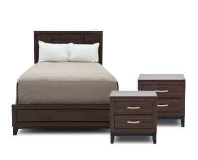 Product page for Mateo 3 Pc. Bedroom Set