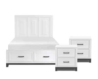 Product page for Mia 3 Pc. Bedroom Set