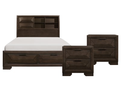 Product page for Rupert 3 Pc. Bedroom Set