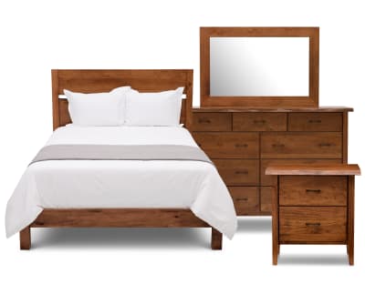 Product page for Victor Amish 4 Pc. Bedroom Set