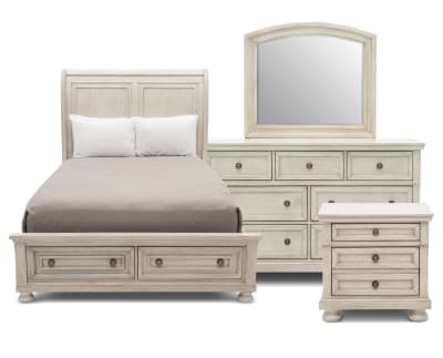 Product page for Blanco 4 Pc. Bedroom Set