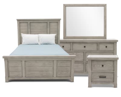 Product page for Greyson 4 Pc. Bedroom Set