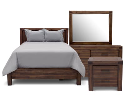 Product page for Summit 4 Pc. Bedroom Set