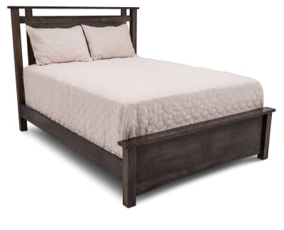 Product page for Sydney Amish Panel Bed