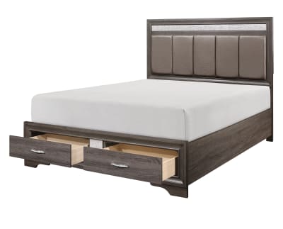 Product page for Haven Platform Storage Bed