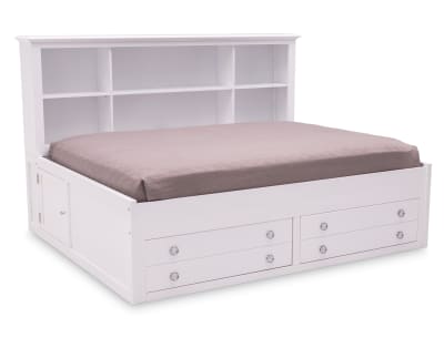 Product page for Meghan Lounge Storage Bed