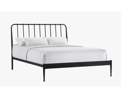 Product page for Farmhouse Metal Bed
