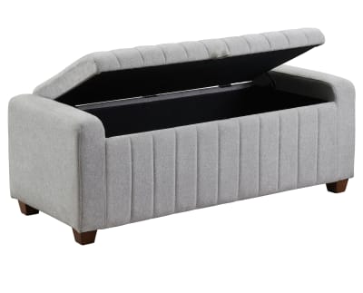 Product page for Henningsen Storage Bench