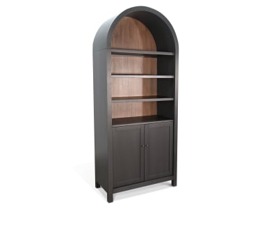 Product page for Domari Arched Door Bookcase