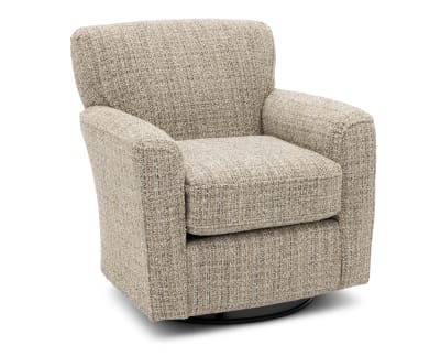 Product page for Kipton II Swivel Glider Chair