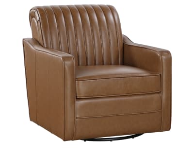 Product page for Finnegan Swivel Accent Chair