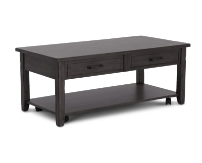 Product page for Kingston Lift-Top Coffee Table with Casters