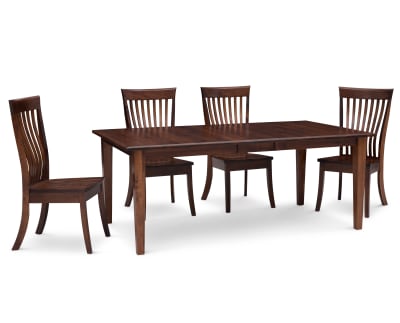 Product page for Classic 5 Pc. Amish Dining Room Set