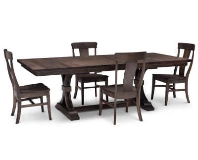 Product page for Farmville Amish 5 Pc. Dining Room Set