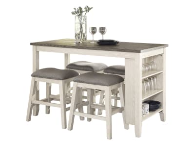 Product page for Dogwood 5 Pc. Counter Height Dining Set
