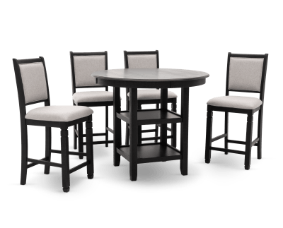Product page for Grammercy Park 5 Pc. Counter Height Set