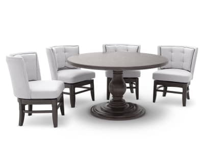 Product page for Lennon 5 Pc. Round Dining Set