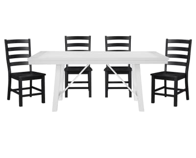 Product page for Ralston 5 Pc. Dining Set