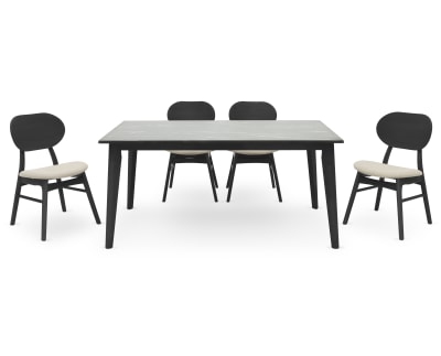 Product page for Lumen 5 Pc. Dining Room Set