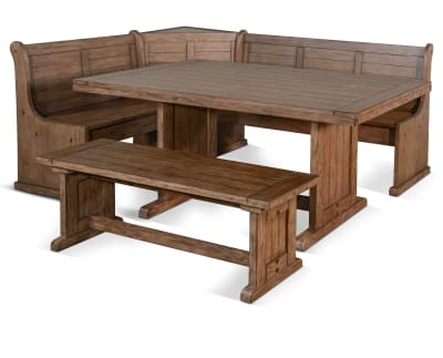 Product page for Heeney 5 Pc. Nook Dining Room Set