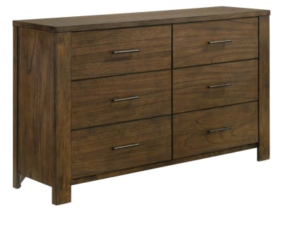 sachin and babi light blue dress Industrial Rustic Brown Chest With 5 Fabric Drawers main image 0