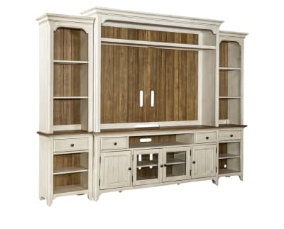 Product page for Farmland 6 Pc. Entertainment Wall