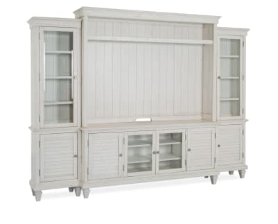 Product page for Newsome 4 Pc. Home Theater Wall