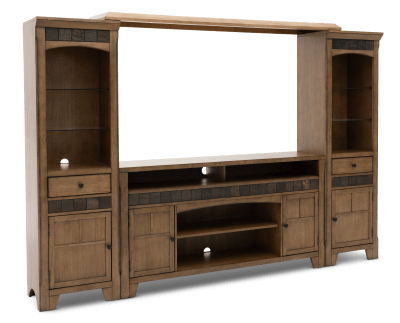 Product page for Cortez 4 Pc. 66" Entertainment Wall
