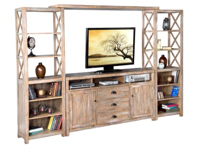 Product page for Gobi 4 Pc. Entertainment Wall