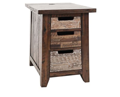Product page for Painted Canyon Chairside End Table