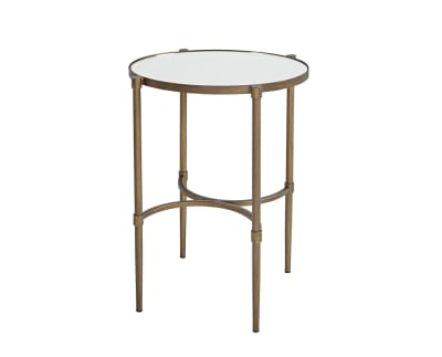 Product page for Lia Oval Chairside End Table