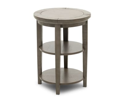 Product page for Adrian Round Accent End Table