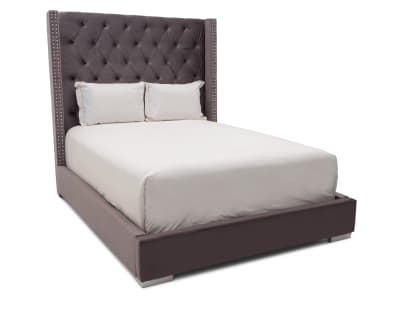 Product page for Bennett Upholstered Bed