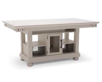 Product page for Blanco Peak Counter Height Island Table