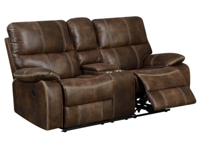 Product page for Jericho Power Reclining Loveseat