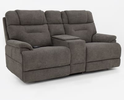 Product page for Briarwood Power Reclining Lift Console Loveseat