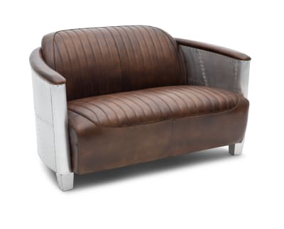 Aviation Leather Club Chair