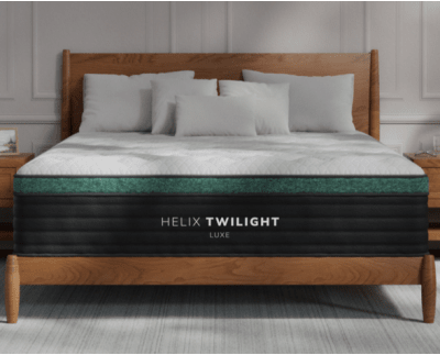 Product page for Helix Twilight Luxe Mattress