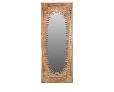 Product page for Ketan Hand Carved Mirror