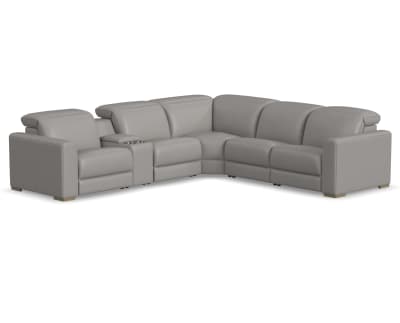 Product page for Montego 6 Pc. Power Reclining Sectional
