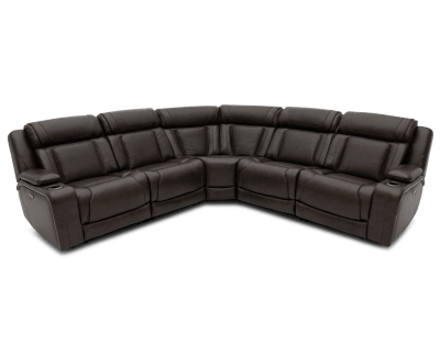 Product page for Yukon 5 Pc. Power Reclining Sectional