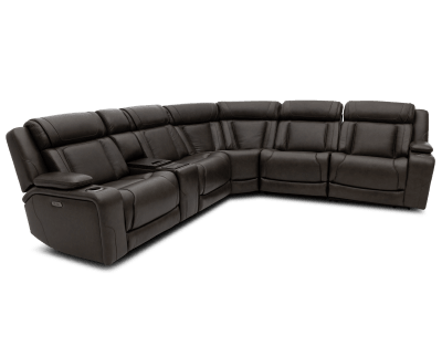 Product page for Yukon 6 Pc. Power Reclining Sectional