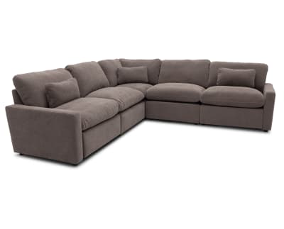 Product page for Chillax 5 Pc. Power Reclining Sectional