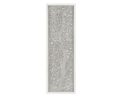 Product page for Laurel Branches Tree Framed Panel Wall Decor