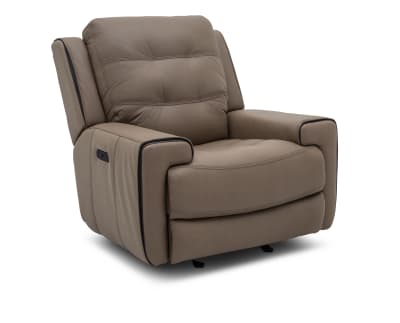 Wicklow Power Reclining Console Loveseat