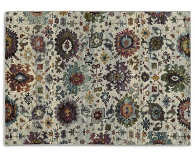 Product page for Andorra All Over Pattern Multi Rug