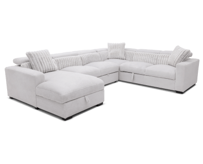 Product page for Roxy 3 Pc. Chaise Sectional