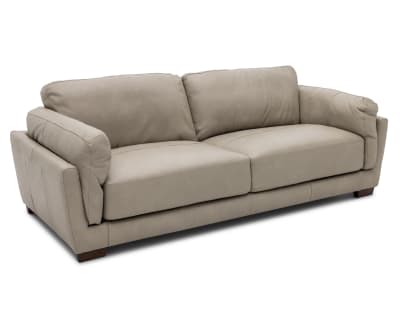 Furniture row leather couch discount